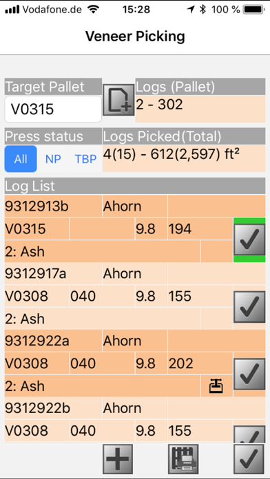 TIMBERplus Veneer Picking screenshot 1