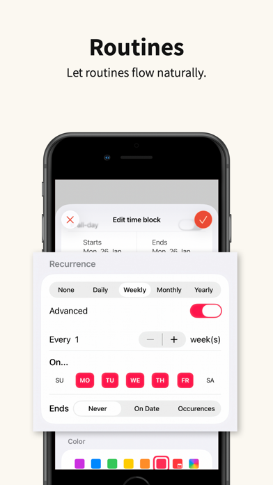Time Blocking Planner: Align screenshot 3