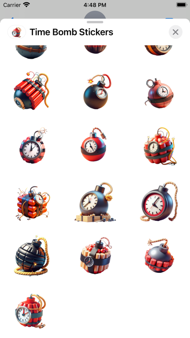 Time Bomb Stickers screenshot 4