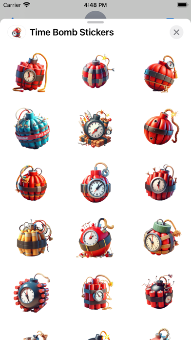 Time Bomb Stickers screenshot 6