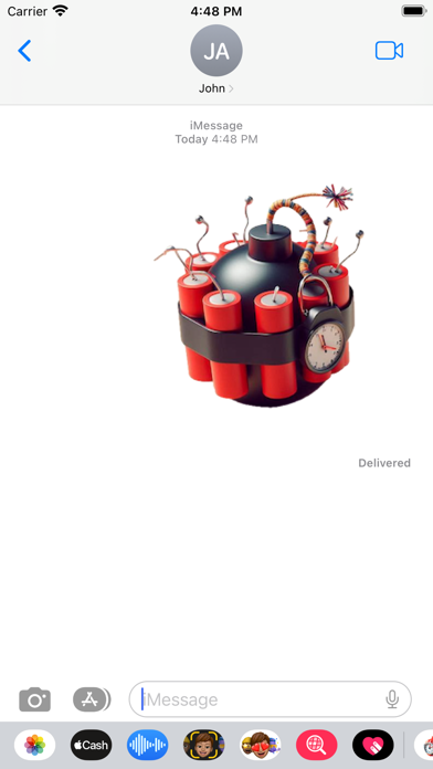 Time Bomb Stickers screenshot 3