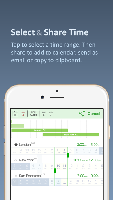 Time Buddy - Easy Time Zones screenshot 3
