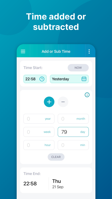 Time Calculator. screenshot 2