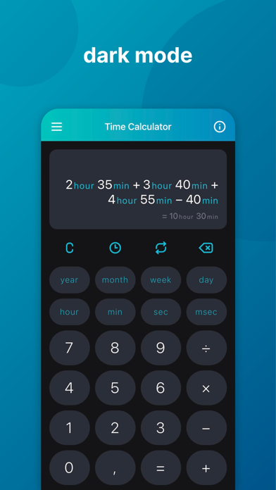 Time Calculator. screenshot 1