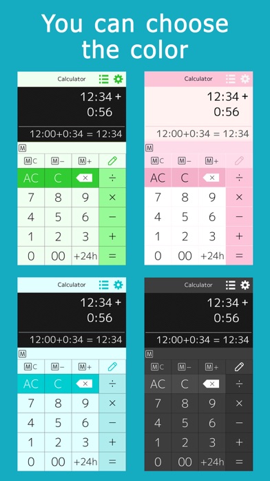 Time : Calculator++ screenshot 1