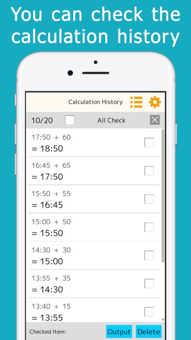 Time : Calculator++ screenshot 4