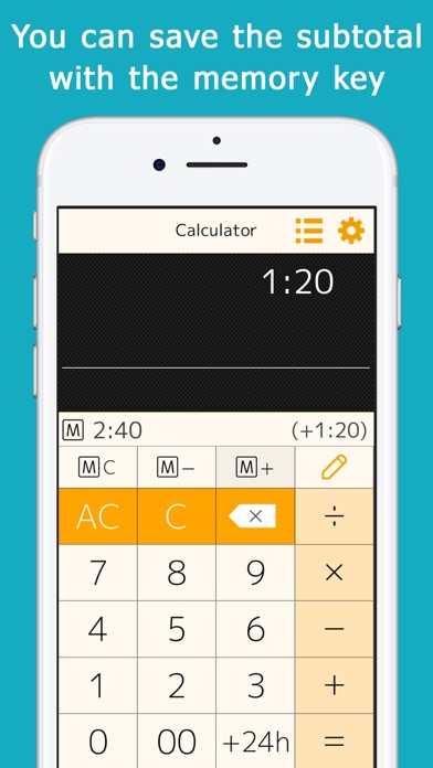 Time : Calculator++ screenshot 3