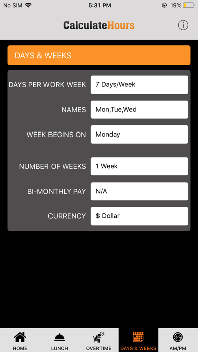 Time Card Calculator-Timeclock screenshot 2