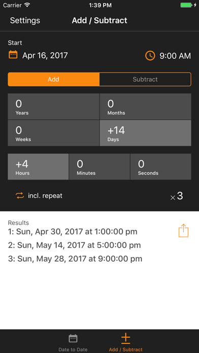 Time & Date Calculator screenshot 4