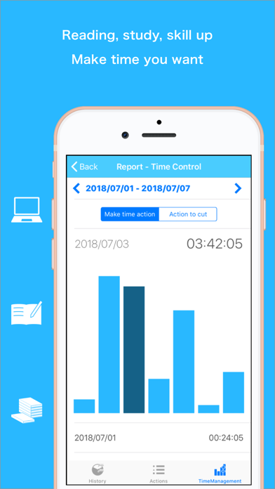 TIME HACKER - Time Tracker screenshot 1
