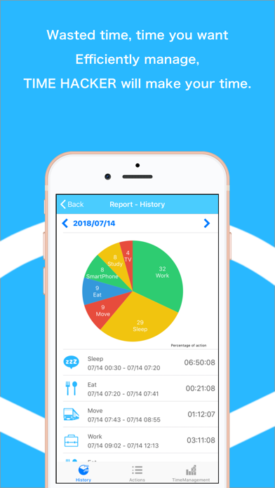 TIME HACKER - Time Tracker screenshot 4