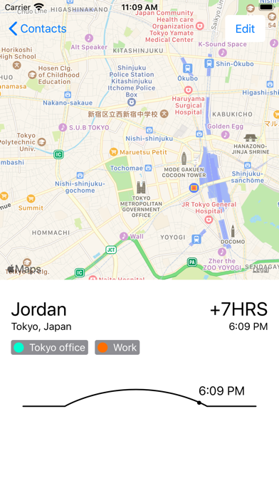 Time Lines - World Clock screenshot 1