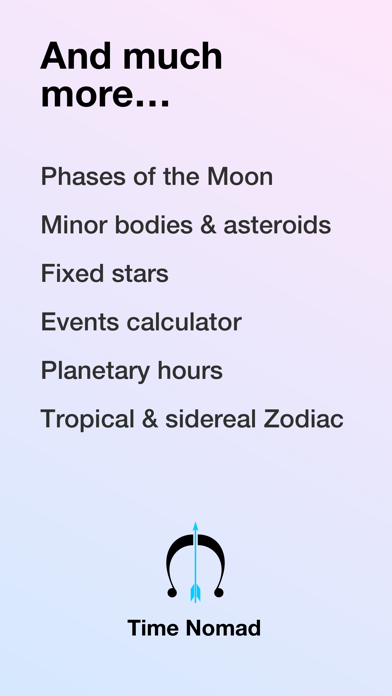 Time Nomad Astrology Charts screenshot 1