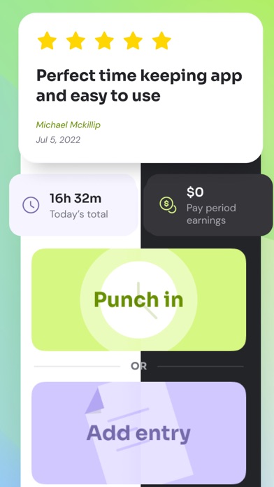 Time Squared: Hours Tracker screenshot 1