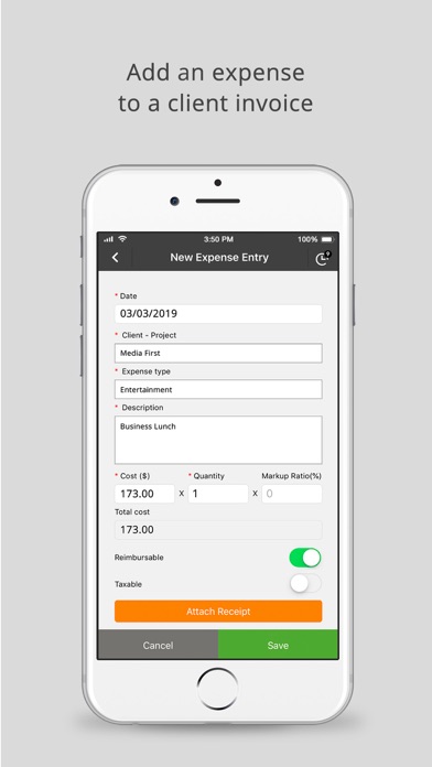 Time Tracker by eBillity screenshot 4