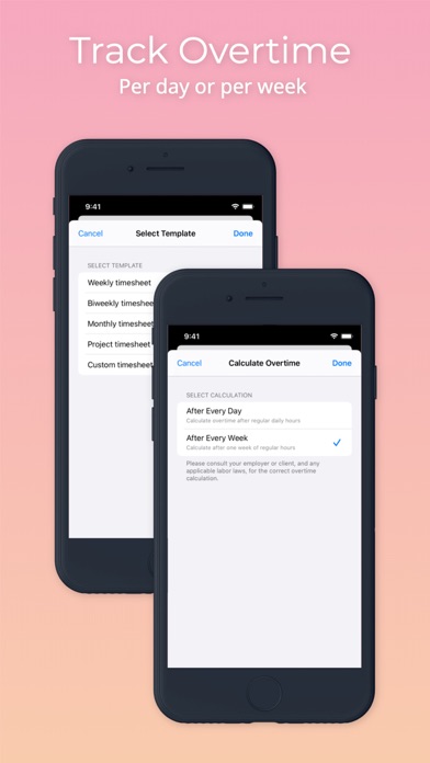 Time Tracker: Manage your time screenshot 2