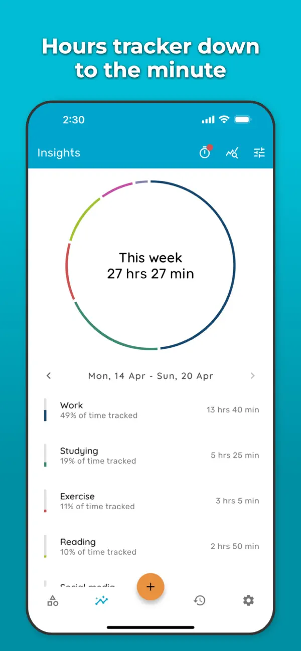 Time Tracker - Timelog screenshot 3