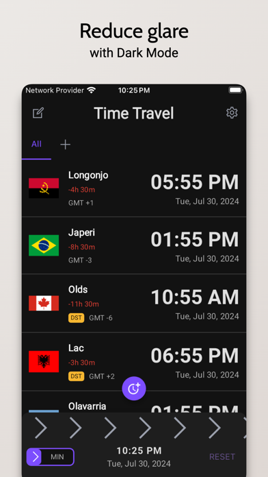 Time Travel: World Clocks screenshot 3