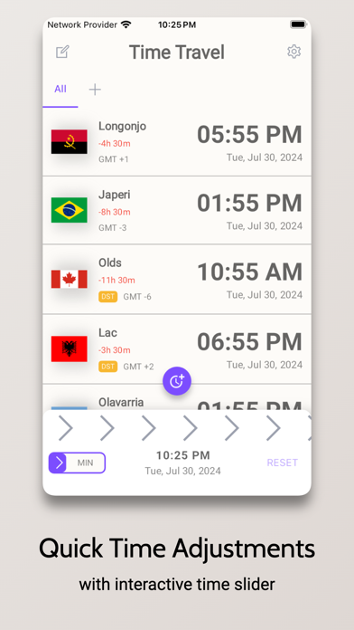 Time Travel: World Clocks screenshot 4