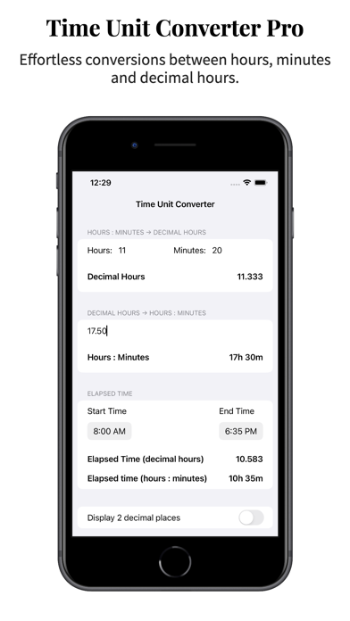 Time Unit Converter Pro screenshot 5