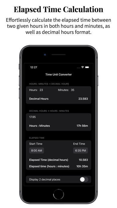 Time Unit Converter Pro screenshot 2