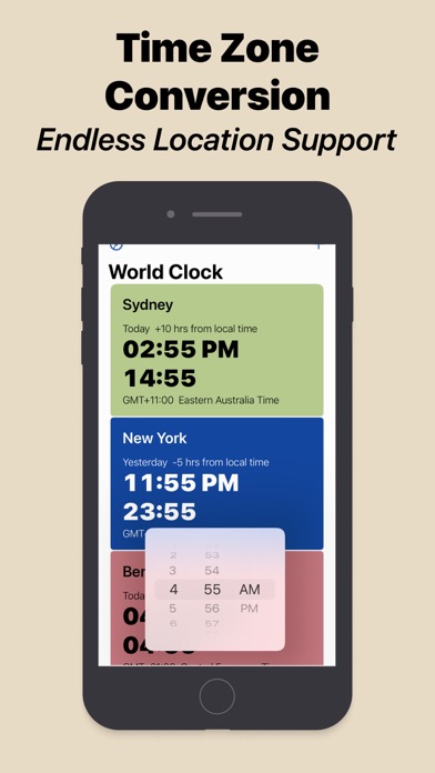 Time Zone Clock - GoTime screenshot 5