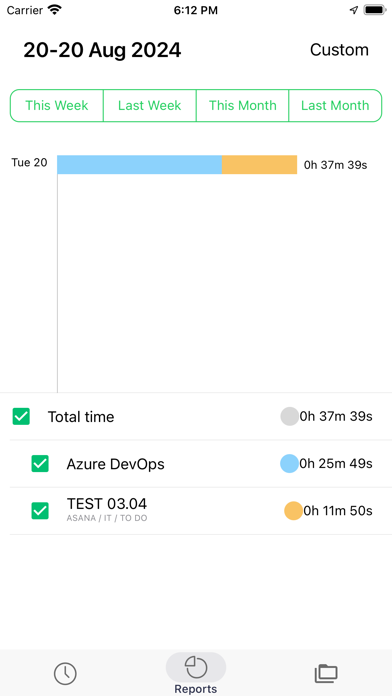 TimeCamp Time Tracker screenshot 1