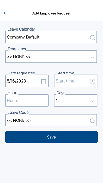 TimeClock Plus Clock screenshot 1