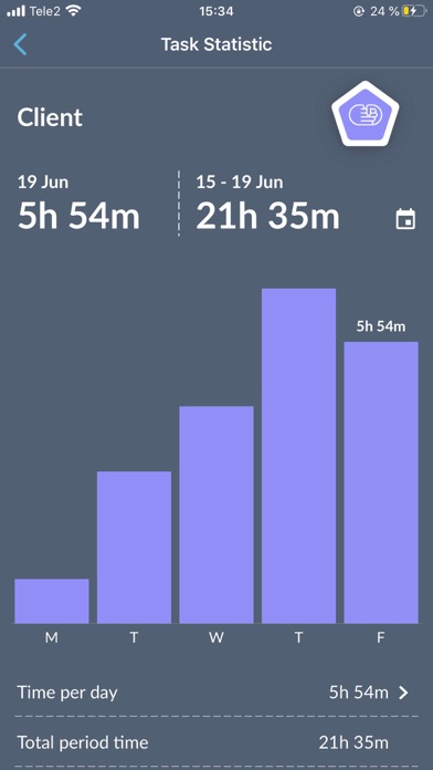 TIMEFLIP2:  Time&Task tracker screenshot 4