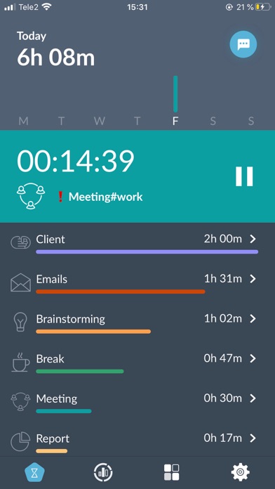 TIMEFLIP2:  Time&Task tracker screenshot 6