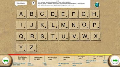 Timeline of inventions screenshot 2