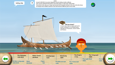 Timeline of inventions screenshot 3
