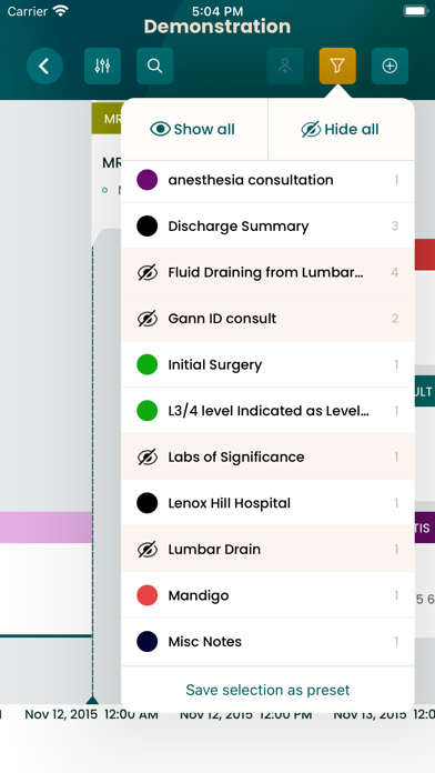 Timeline Presenter screenshot 1