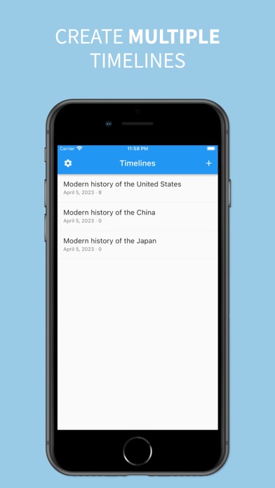 Timelines Plus screenshot 4