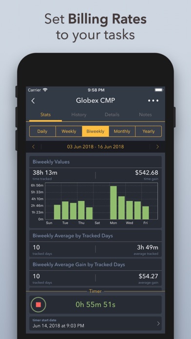 Timelogger: Time Tracking screenshot 3