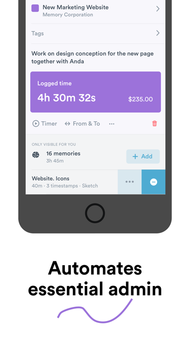 Timely Automatic Time Tracking screenshot 2