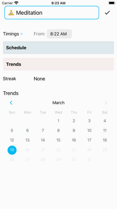 Timely: Habit builder screenshot 2