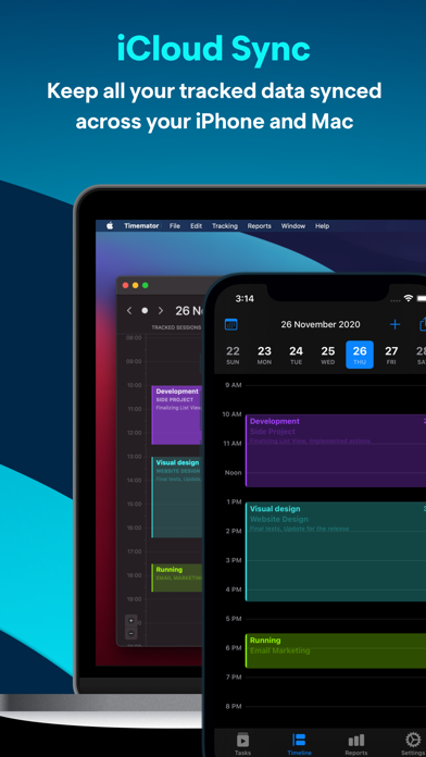 Timemator: Time Tracking screenshot 1