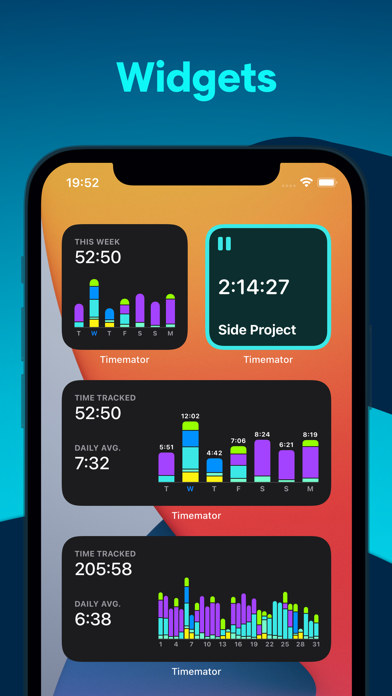 Timemator: Time Tracking screenshot 3