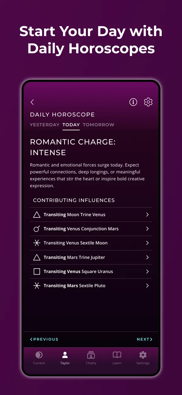 TimePassages Astrology screenshot 2