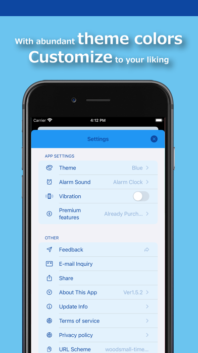 Timer-Kitchen timer&Stopwatch screenshot 1