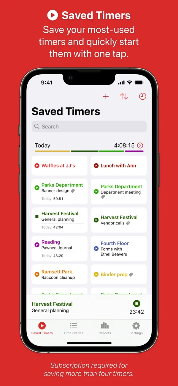 Timery: Time Tracker screenshot 6