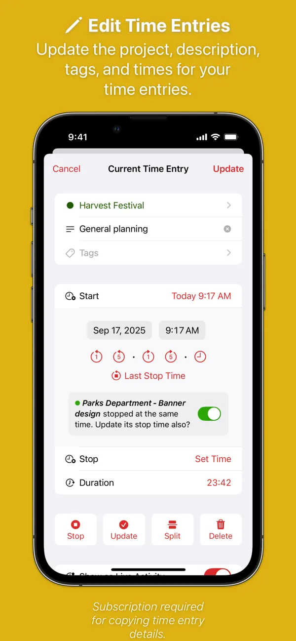 Timery: Time Tracker screenshot 4