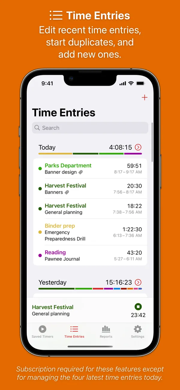 Timery: Time Tracker screenshot 5