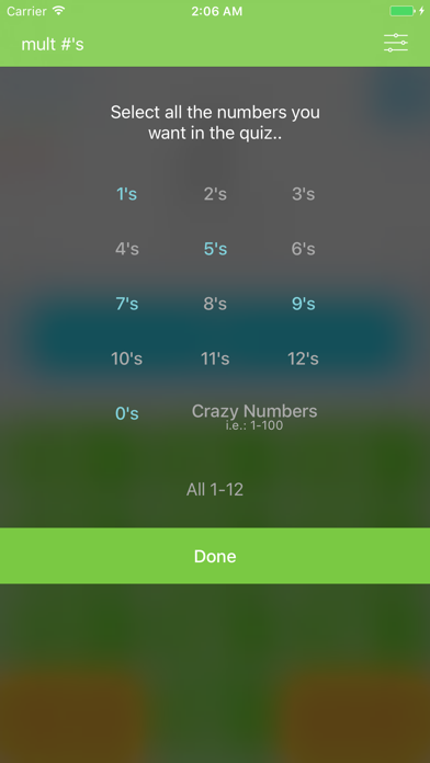 Times Tables - Flash Quiz screenshot 3