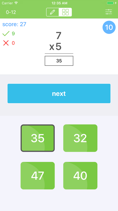 Times Tables - Flash Quiz screenshot 4