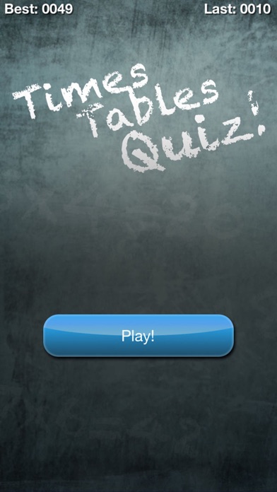 Times Tables Quiz! screenshot 1