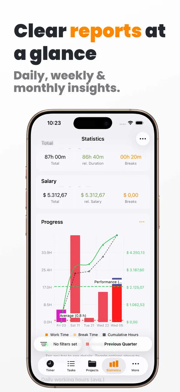 Timesheet IO - Time Tracker screenshot 3