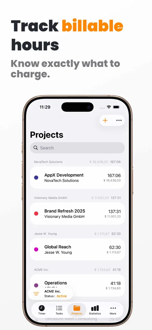 Timesheet IO - Time Tracker screenshot 4