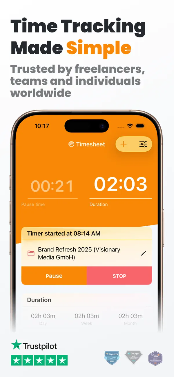 Timesheet IO - Time Tracker screenshot 6